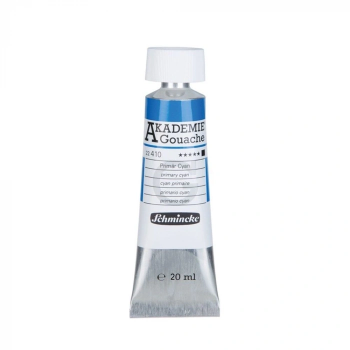 Schmincke Akademie Guaj Boya 20 ml. 410 Primary Cyan