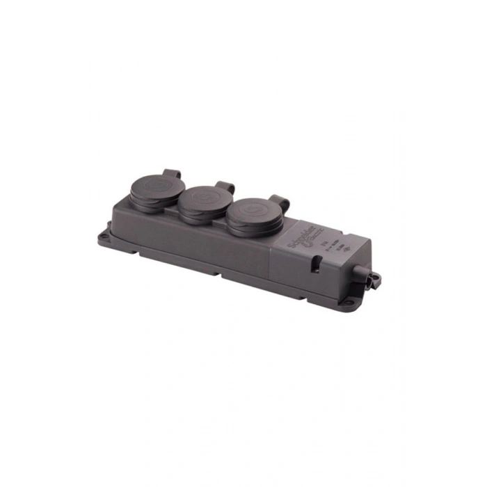 Schneider Monofaze, Yeni 1*16A Kauçuk Üçlü Grup Priz