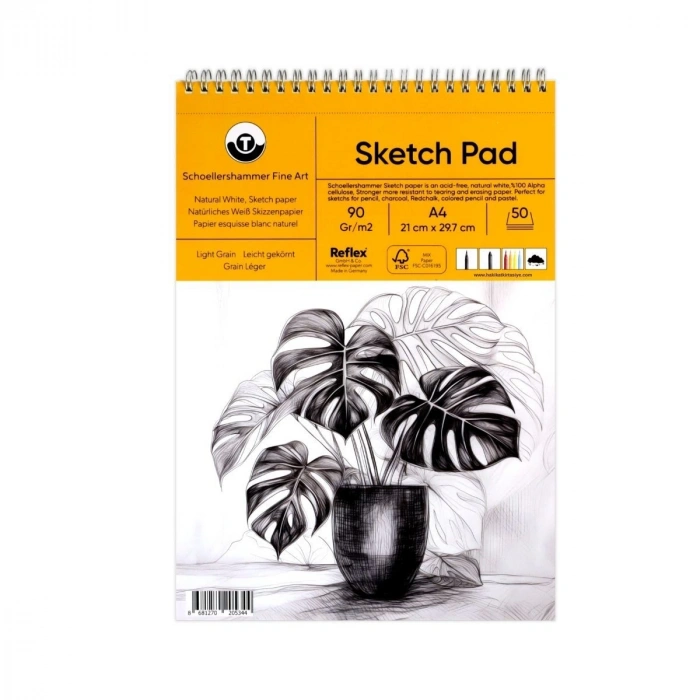Schoellershammer Çizim Defteri 90gr A4 50yp