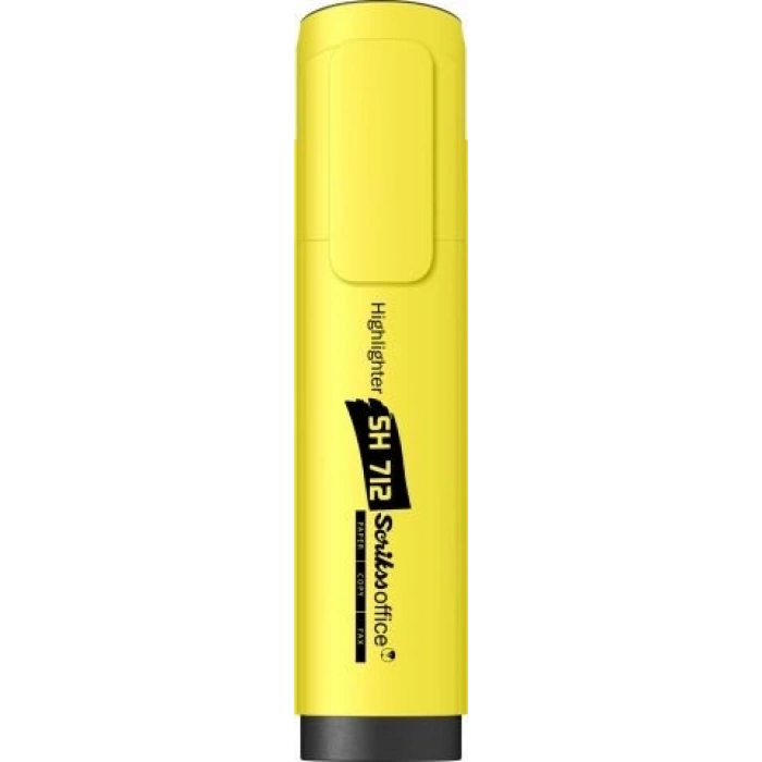 Scriks Sh712 Fosforlu Kalem Sarı