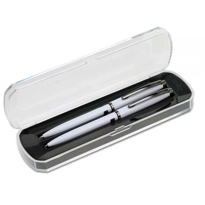 SCRİKSS 108M BEYAZ TÜKENMEZ+VERSATİL KALEM