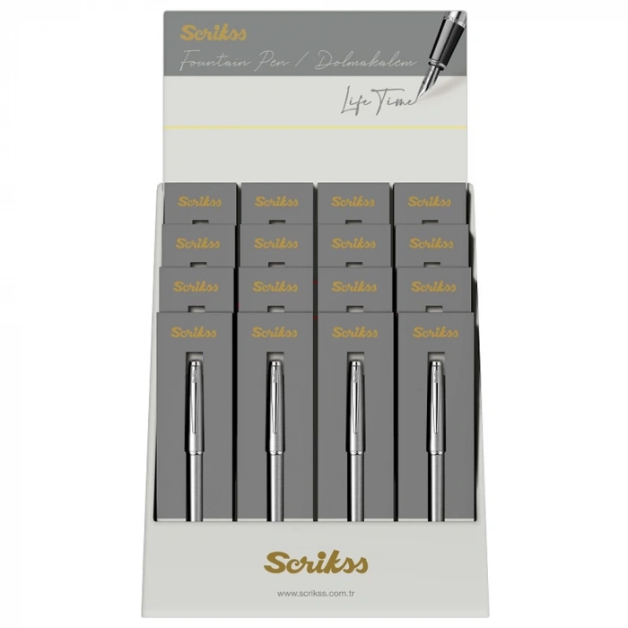 Scrikss Dolma Kalem Özel Kutulu 16 Lı 78M