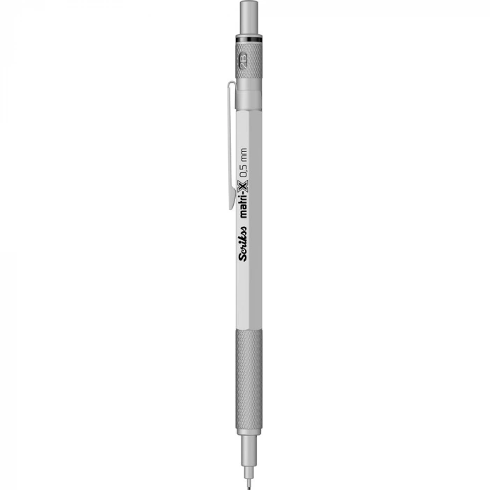 Scrikss Matri-x Versatil Kalem 0.5 mm AÇIK GRİ