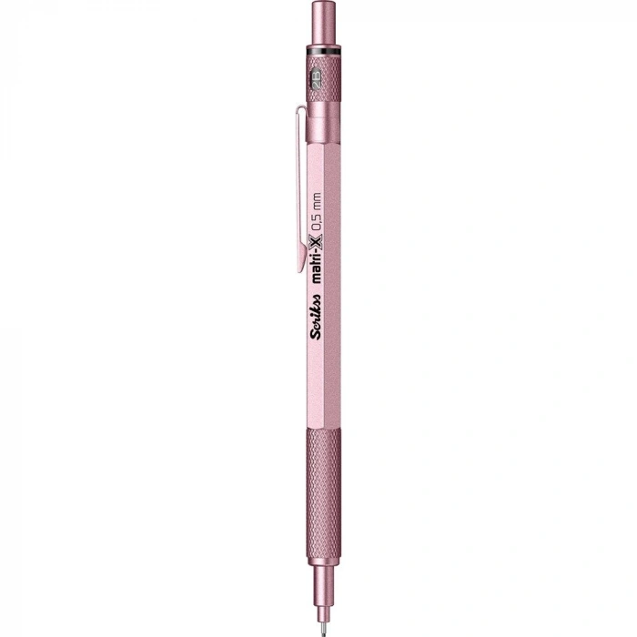 Scrikss Matri-x Versatil Kalem 0.5 mm METALİK AÇIK PEMBE