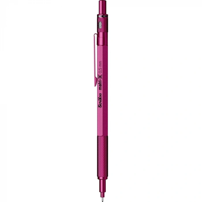 Scrikss Matri-x Versatil Kalem 0.5 mm METALİK PEMBE