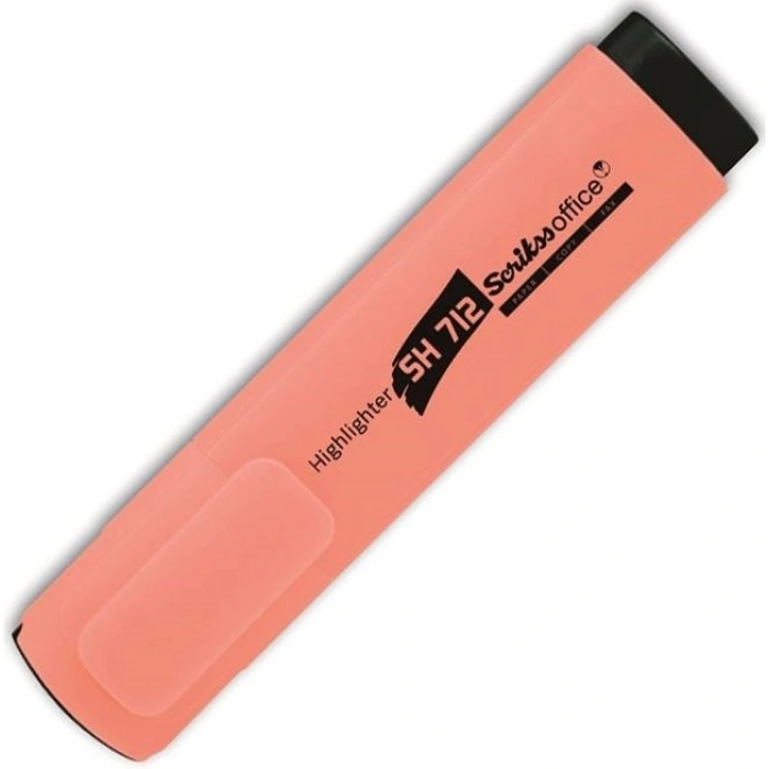 Scrikss Office Highlighter Fosforlu İşaretleme Kalemi PASTEL TURUNCU