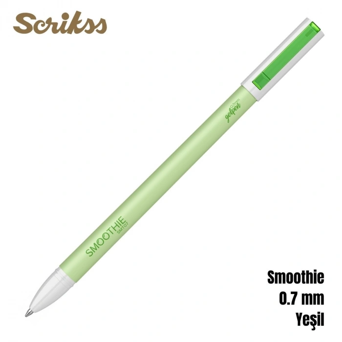 Scrikss Smoothie Jel Kalem 0.7mm Yeşil