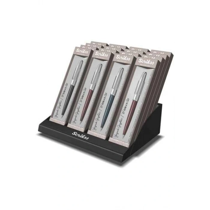 SCRİKSS T78 TÜKENMEZ KALEM YARIM KROM