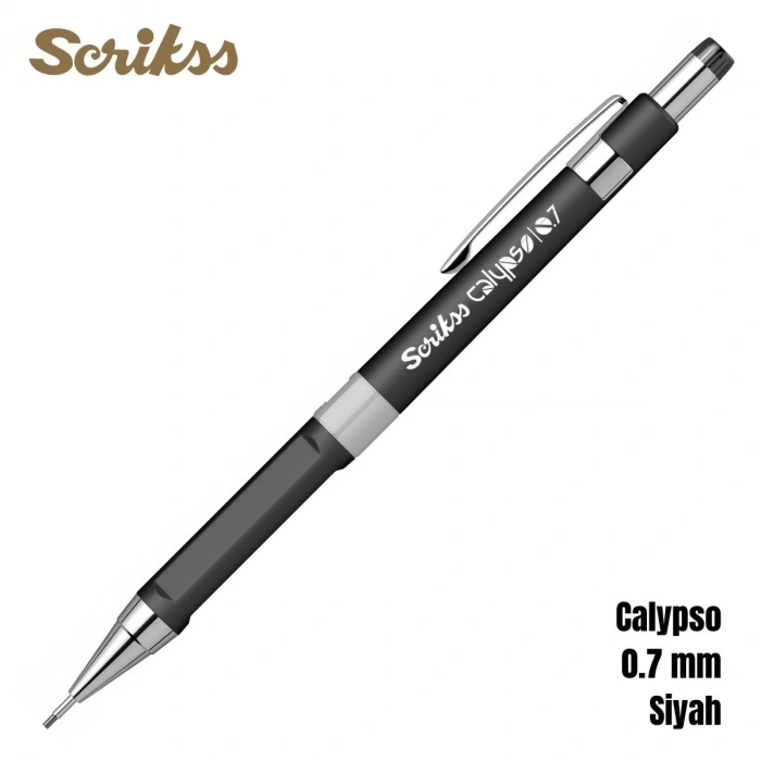 Scrikss Versatil Kalem Calypso 0.7mm Siyah