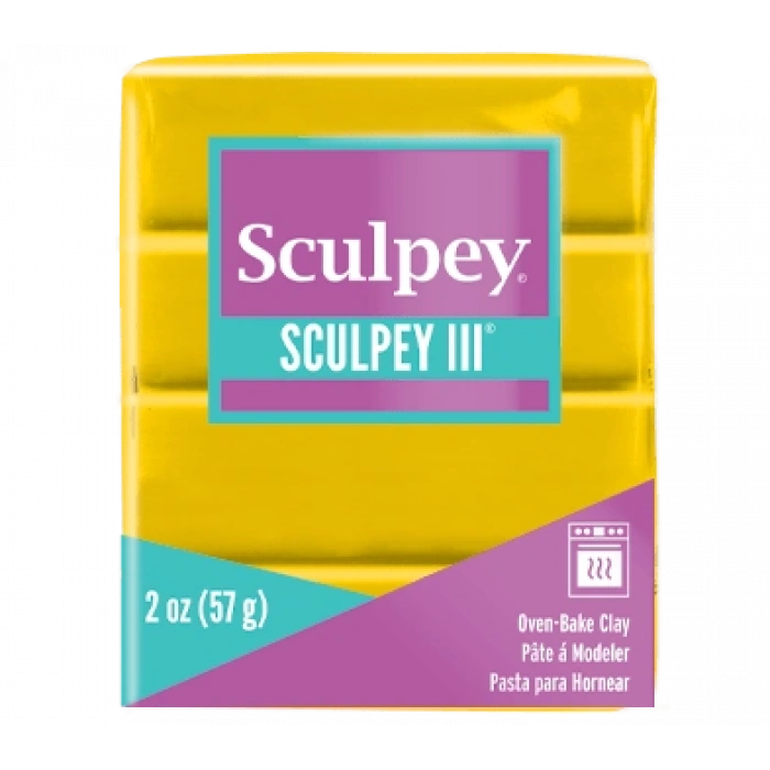 Sculpey III Polimer Kil 072 Yellow (Sarı)