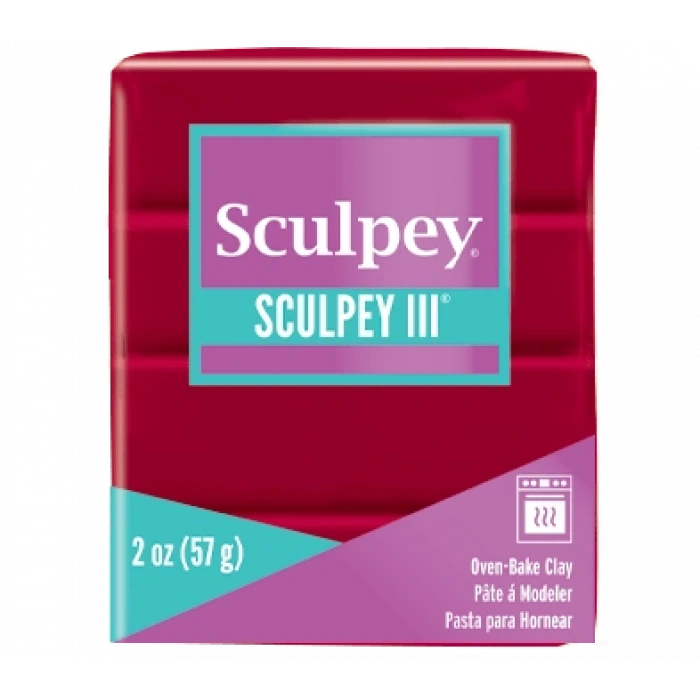 Sculpey III Polimer Kil 083 Red (Kırmızı)
