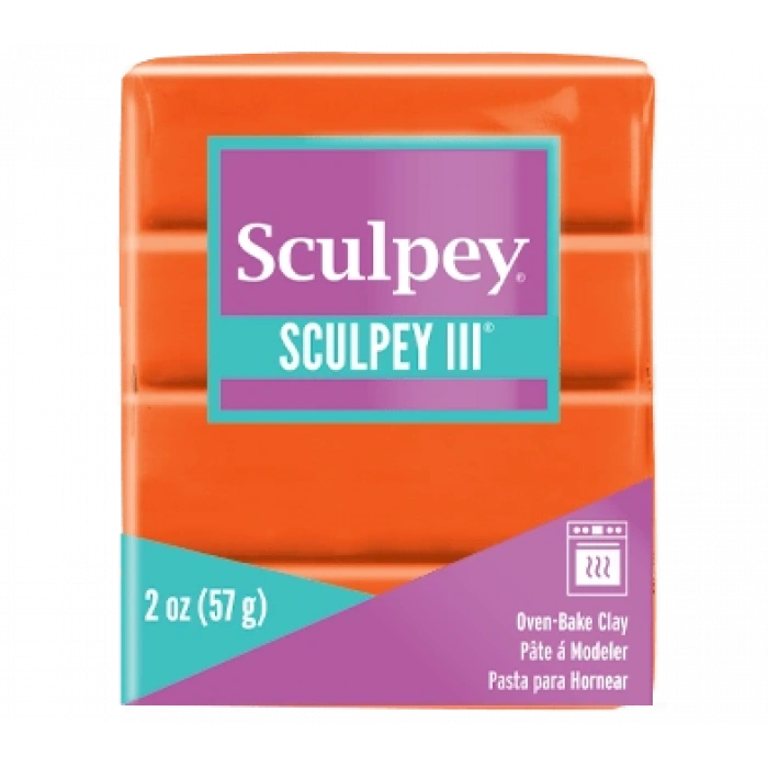 Sculpey III Polimer Kil 1634 Just Orange (Portakal Rengi)