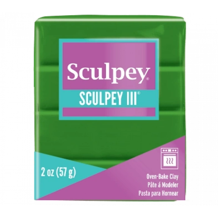 Sculpey III Polimer Kil 322 Leaf Green (Yaprak Yeşili)