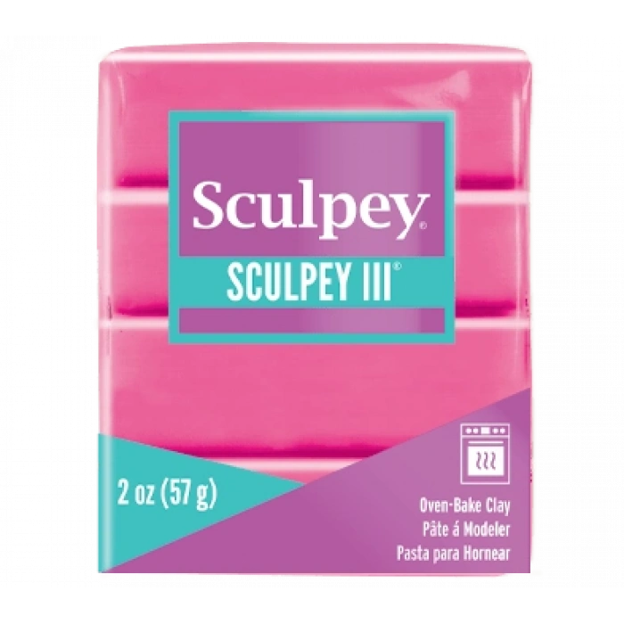 Sculpey III Polimer Kil 503 Hot Pink (Sıcak Pembe)