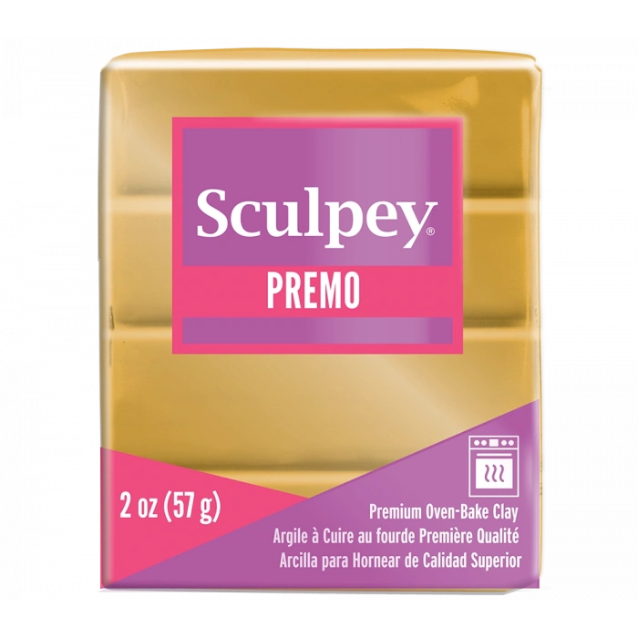 Sculpey Premo Accents Ekstra Efektli Polimer Kil 5055 18Karat Gold
