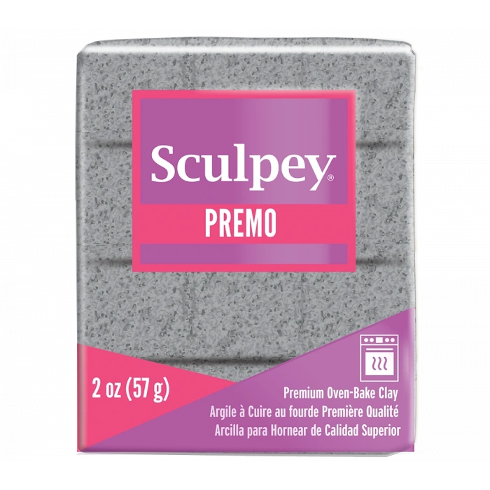 Sculpey Premo Accents Ekstra Efektli Polimer Kil 5065 Gray Granite