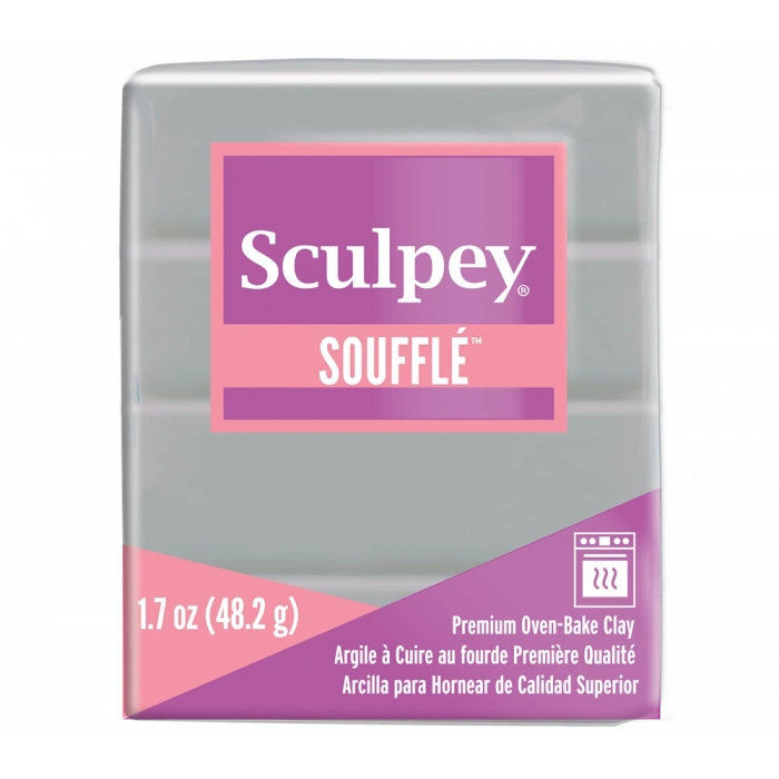 Sculpey Souffle Polimer Kil 48 gr. Concrete Grey