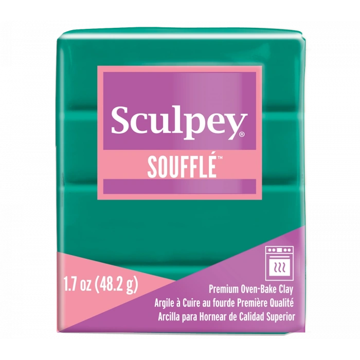 Sculpey Souffle Polimer Kil 48 gr. Yeşim (Jade)