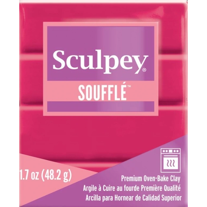 Sculpey Souffle Polimer Kil 48 gr. Gül Kurusu (So 80s)