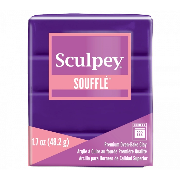 Sculpey Souffle Polimer Kil 48 gr. Mor (Royalty)