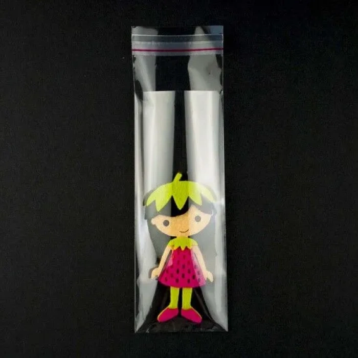 ŞEFFAF BANTLI POŞET (8X25) OPP 10000 adet