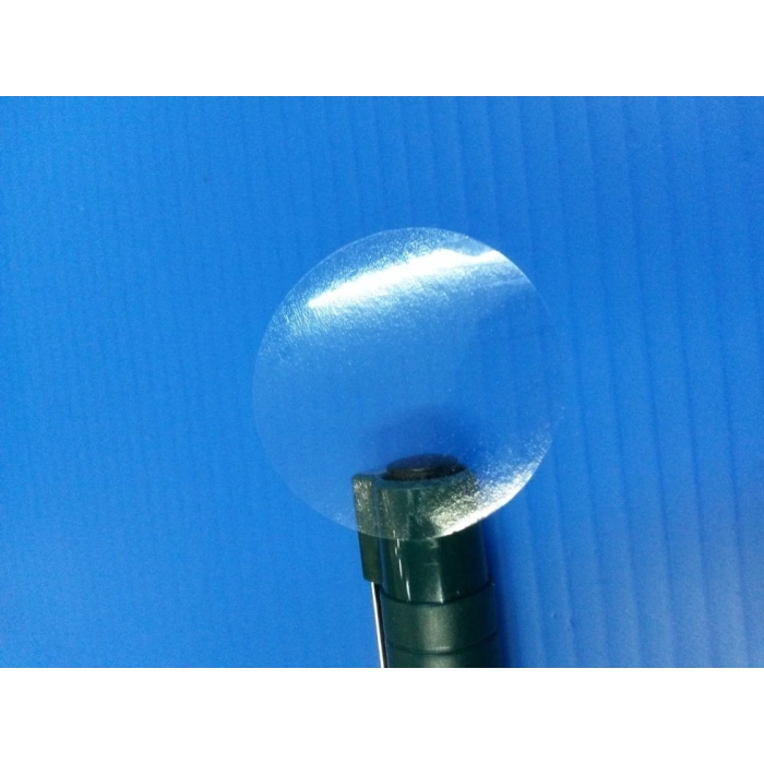 ŞEFFAF YUVARLAK ETİKET 75 MM 500 ADET