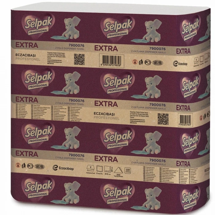 Selpak Havlu Professional Extra Z Katlı Dispenser 7900076