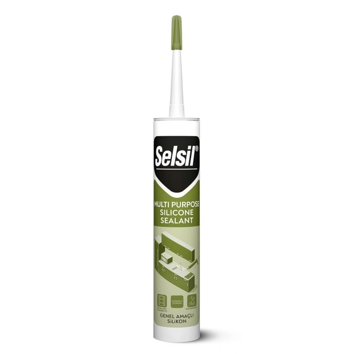 Selsil Genel Amaçlı Silikon 310 ml Şeffaf