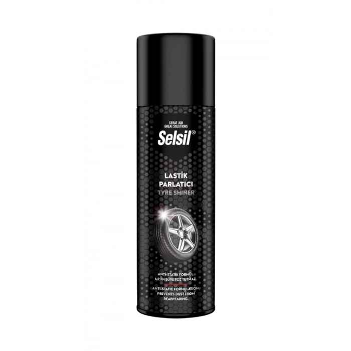 Selsil Lastik Parlatıcı Sprey 500 ml