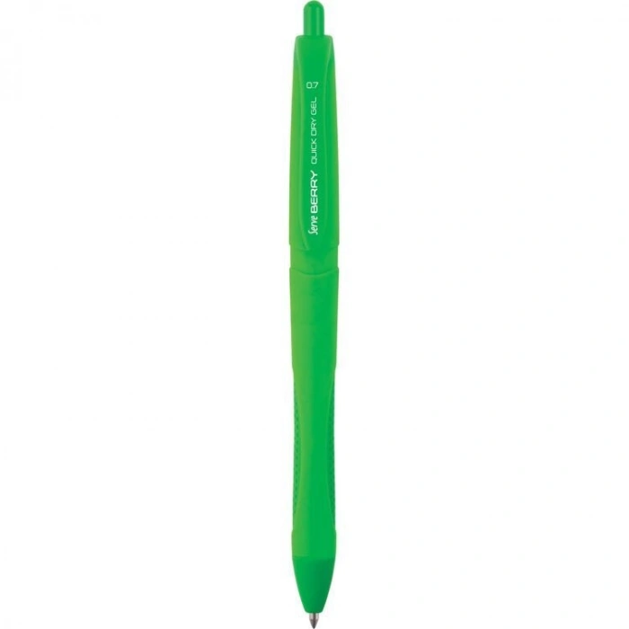 Serve Berry Hızlı Kuruyan Jel Kalem 0.7 mm. AÇIK YEŞİL
