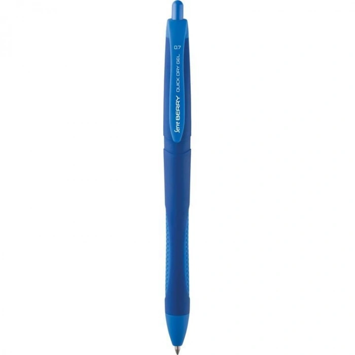 Serve Berry Hızlı Kuruyan Jel Kalem 0.7 mm. KOYU MAVİ