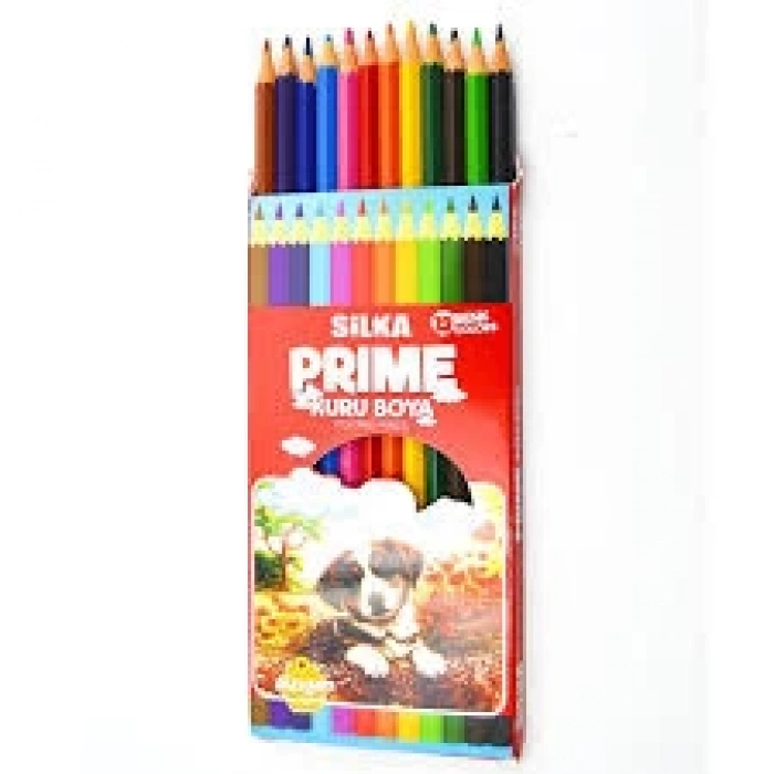 SİLKA PRİME TAM BOY 12 Lİ KURU BOYA ART.1045