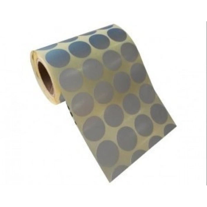 SILVER YUVARLAK ETİKETİ 25MM 2000 ADET