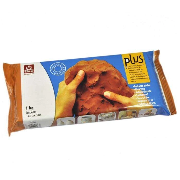 Sio 2 Plus Hava İle Kuruyan Seramik Hamuru Terracotta 1 kg