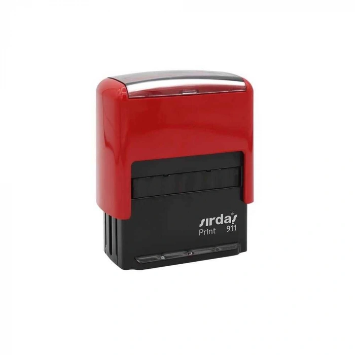 Sırdaş Otomatik Kaşe 15 x 40 mm Kırmızı