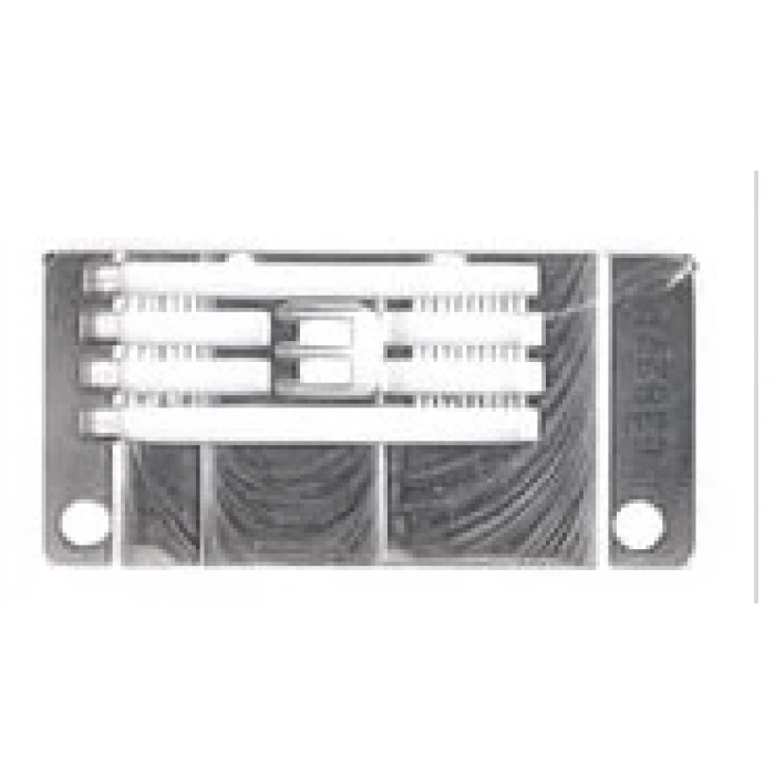 Siruba Reçme Burunlu 6.4mm Etek Plaka / E3827