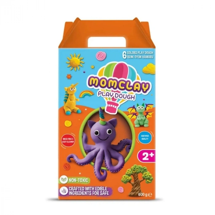 Smarta Momclay Oyun Hamuru 6 Renk x 100gr