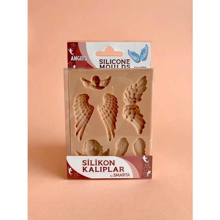 Smarta Silicone Moulds Silikon Epoksi ve Polimer Kil Kalıbı ANGELS