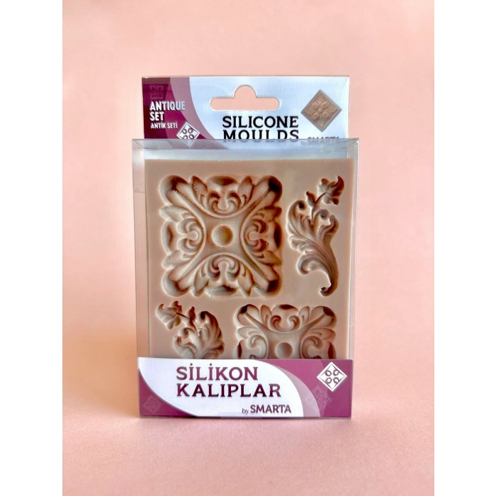 Smarta Silicone Moulds Silikon Epoksi ve Polimer Kil Kalıbı ANTIQUE SET