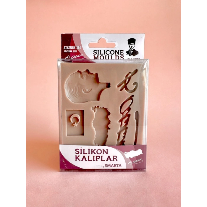 Smarta Silicone Moulds Silikon Epoksi ve Polimer Kil Kalıbı ATATURK SET