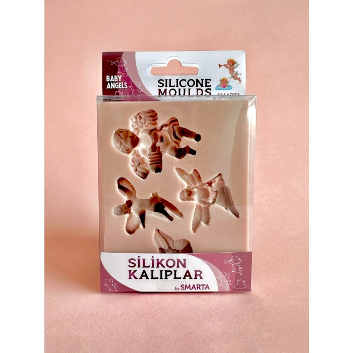 Smarta Silicone Moulds Silikon Epoksi ve Polimer Kil Kalıbı BABY ANGELS