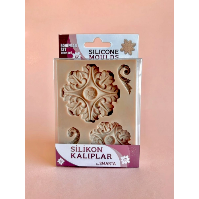 Smarta Silicone Moulds Silikon Epoksi ve Polimer Kil Kalıbı BOHEMIAN SET