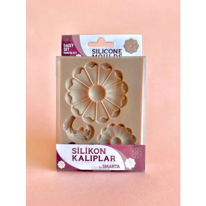 Smarta Silicone Moulds Silikon Epoksi ve Polimer Kil Kalıbı DAISY SET
