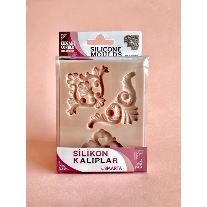 Smarta Silicone Moulds Silikon Epoksi ve Polimer Kil Kalıbı ELEGANT CORNER