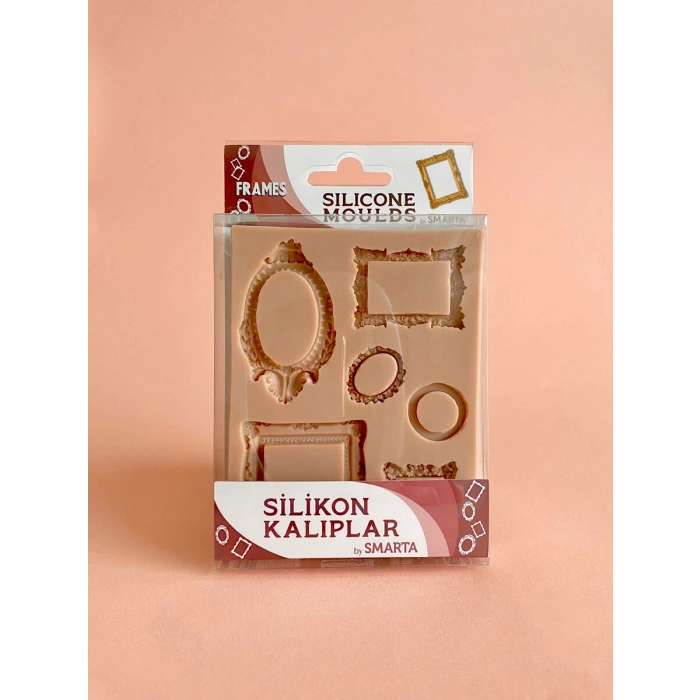 Smarta Silicone Moulds Silikon Epoksi ve Polimer Kil Kalıbı FRAMES