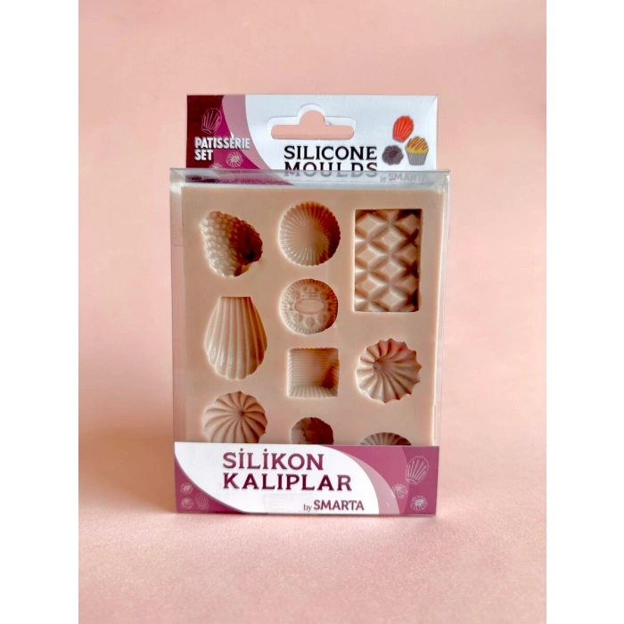 Smarta Silicone Moulds Silikon Epoksi ve Polimer Kil Kalıbı PATISSERIE SET