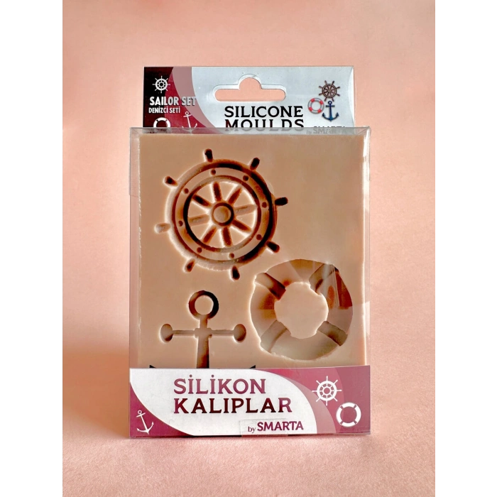 Smarta Silicone Moulds Silikon Epoksi ve Polimer Kil Kalıbı SAILOR SET