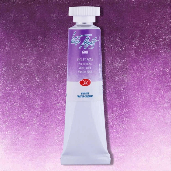 St. Petersburg White Nights Tüp Sulu Boya 10 ml. 608 Violet Rose