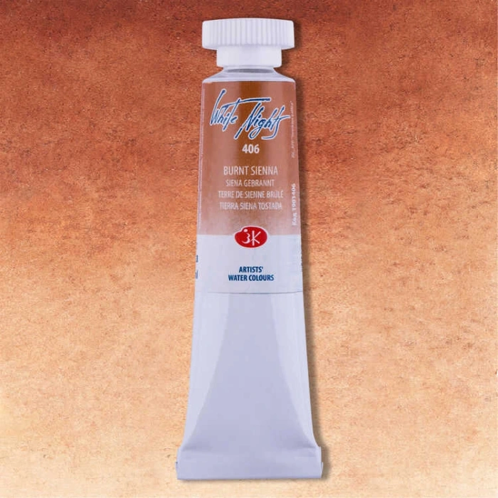St. Petersburg White Nights Tüp Sulu Boya 10 ml. 406 Burnt Sienna