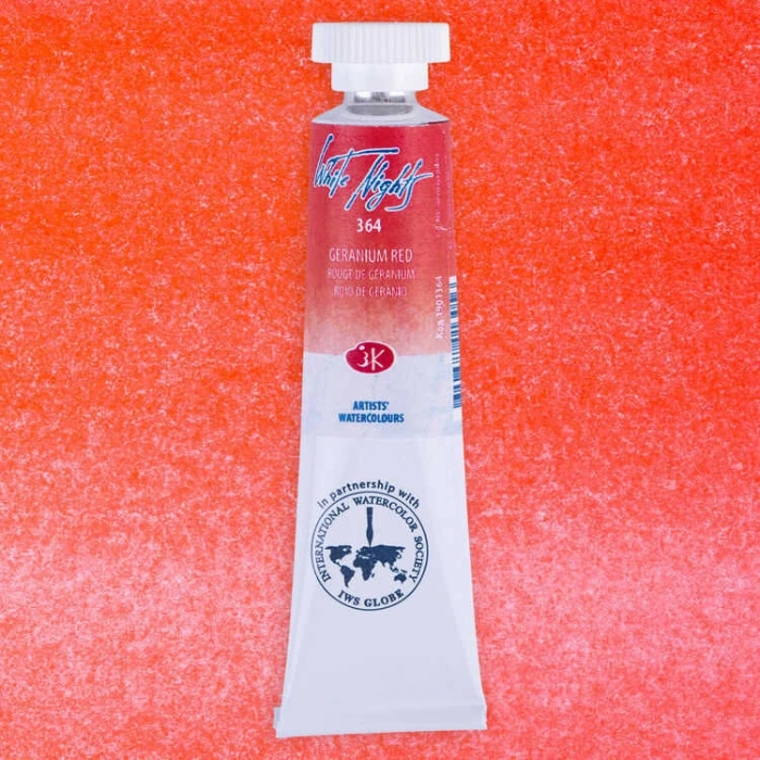 St. Petersburg White Nights Tüp Sulu Boya 10 ml. 364 Geranium Red
